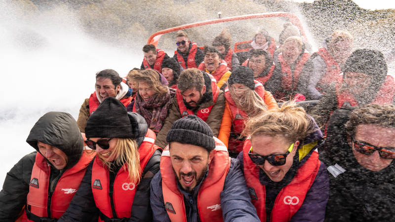Experience 360° spins as you weave and skim across Lake Wakatipu and the Kawarau River at thrilling speeds of up to 95kmph. Have the time of your life on the RealNZ Jet Boat...